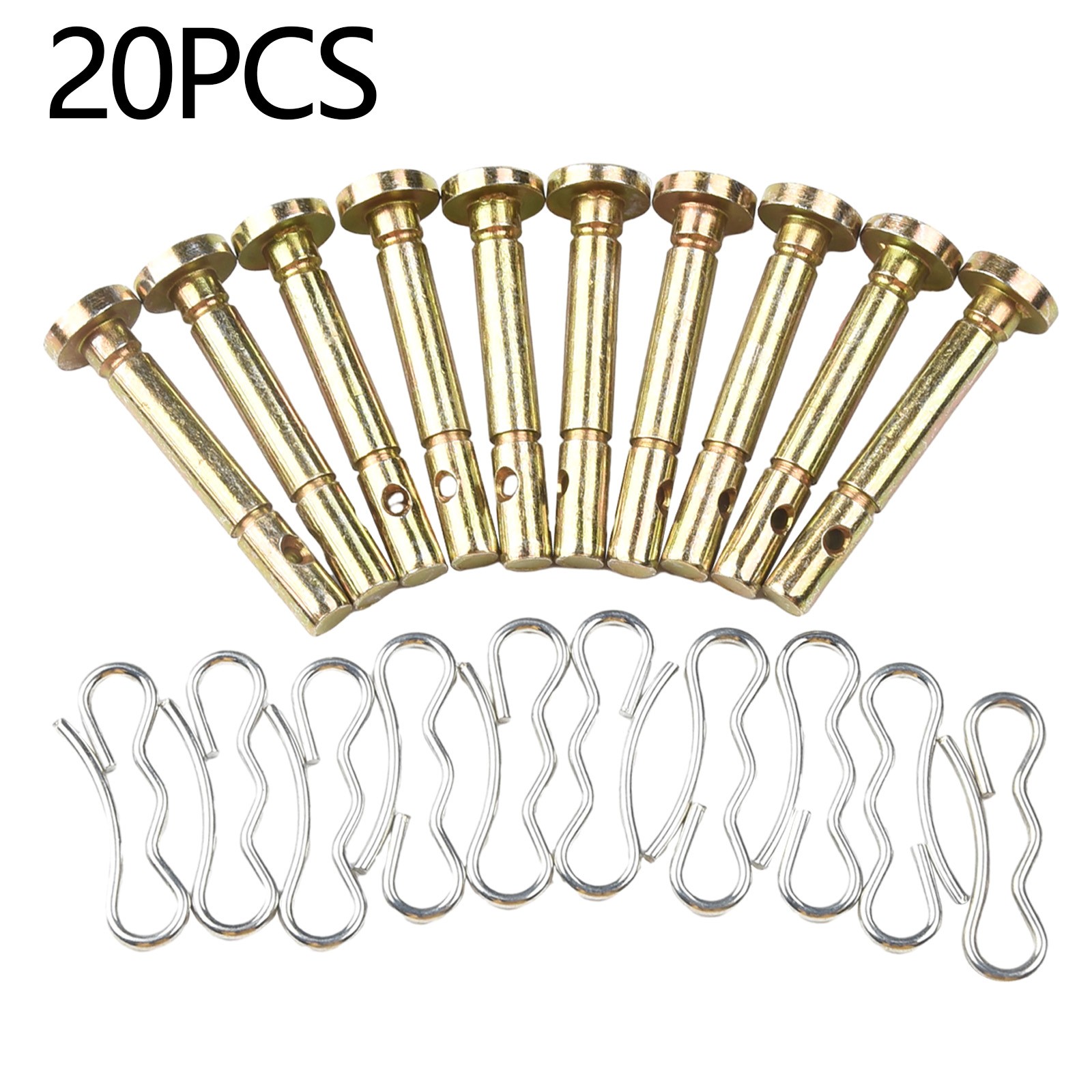 20Pcs Replacement Shear pins and Cotter pins for MTD 738-04155 snowblowers